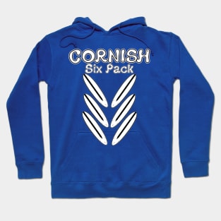 Cornish Six Pack , Cornish surfboard, Cornwall Fun Hoodie